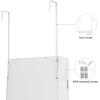 Giantex Wall Door Mounted Mirrored Jewelry Cabinet Jewelry Armoire Storage Organizer with Full Length Mirror Jewelry Cabinets (White)