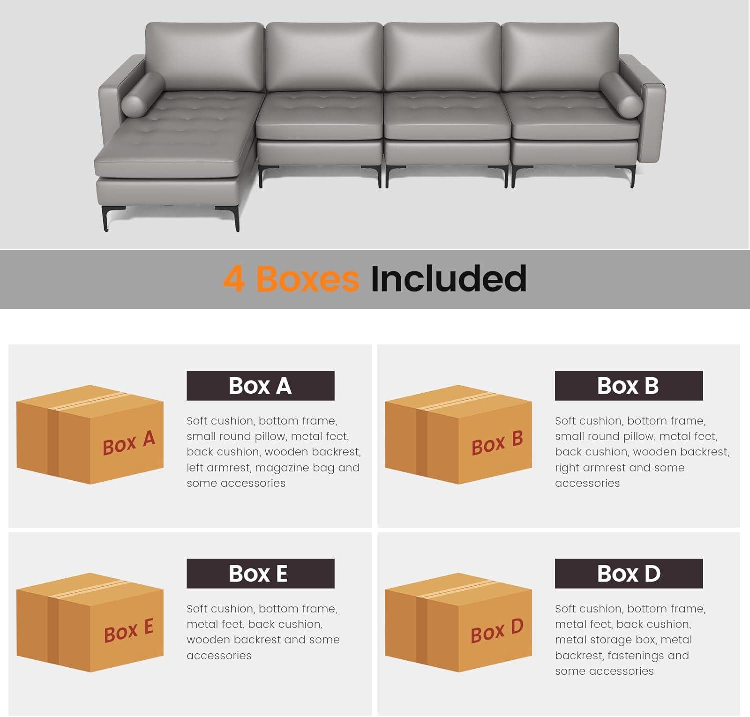 image:imageGiantex Single Sofa Accent Chair Armchair wComfy Cushion Bolster Armrest Magazine Caddy Pockets Living Room Upholstered Leisure Chair for Bedroom Reception Room Dark GreyDark Grey