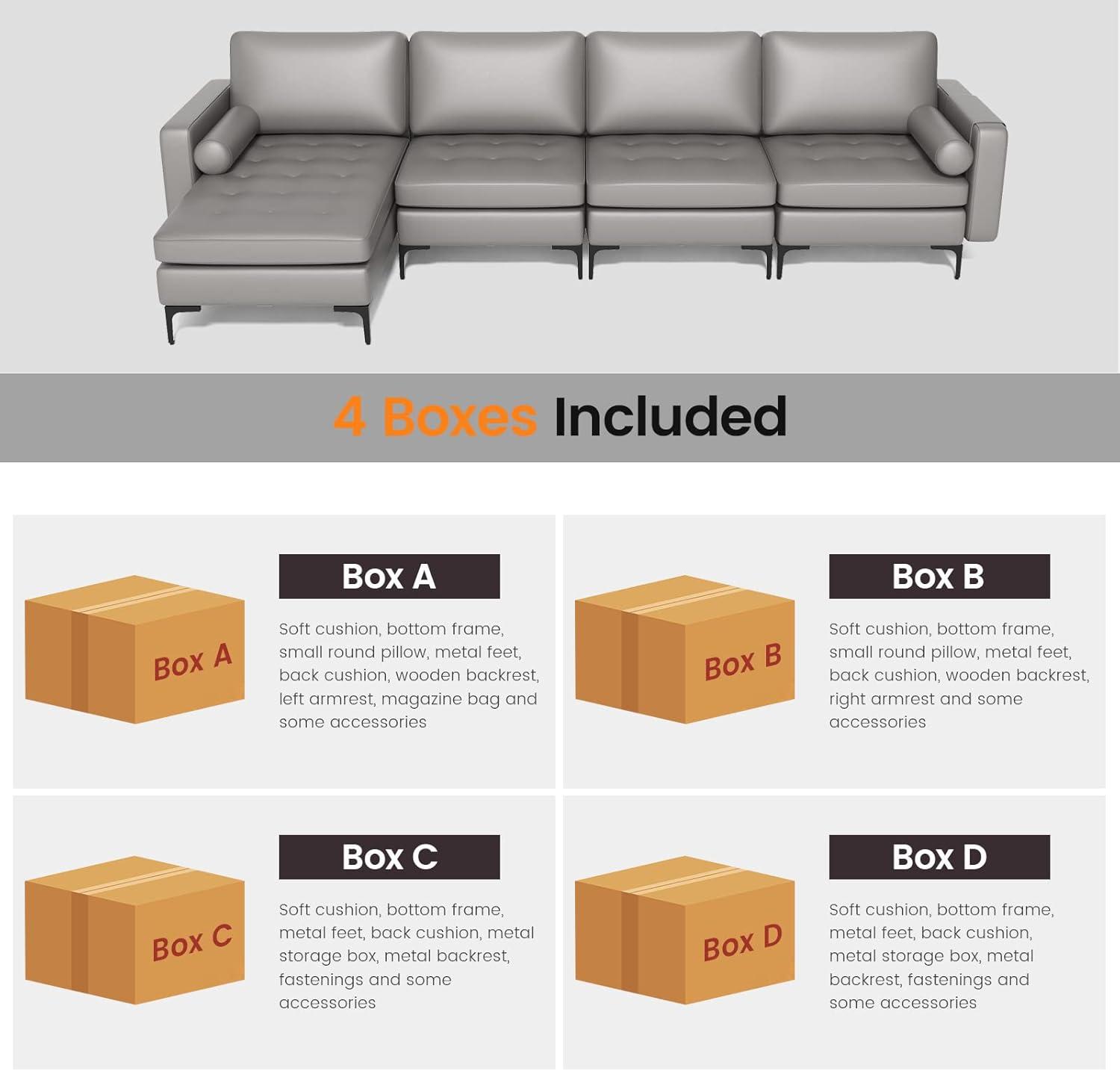 image:imageGiantex Single Sofa Accent Chair Armchair wComfy Cushion Bolster Armrest Magazine Caddy Pockets Living Room Upholstered Leisure Chair for Bedroom Reception Room Dark GreyDark Grey