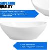 Giantex Bathroom Sink, Vessel Sink 16×13 Inch, Basin Porcelain with Anti-clogging Pop Up Drain, Countertop Bathroom Vanity Vessel Sink, Oval Ceramic Sink Bowl, Bathroom Vessel Sink, White