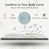 Giantex Folding Mattress Twin, 3″ Tri-fold Memory Foam Mattress, Foldable Mattress Topper w/Soft Knit Fabric, Portable Mattress w/Carrying Bag for RV Guest Bed, CertiPUR-US Certified (Twin XL)(Full)
