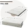 Giantex Folding Mattress Twin, 3″ Tri-fold Memory Foam Mattress, Foldable Mattress Topper w/Soft Knit Fabric, Portable Mattress w/Carrying Bag for RV Guest Bed, CertiPUR-US Certified (Twin XL)(Full)