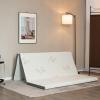 Giantex Folding Mattress Twin, 3″ Tri-fold Memory Foam Mattress, Foldable Mattress Topper w/Soft Knit Fabric, Portable Mattress w/Carrying Bag for RV Guest Bed, CertiPUR-US Certified (Twin XL)(Full)