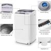 Giantex Full-Automatic Washing Machine Portable Compact 1.34 Cu.ft Laundry Washer Spin with Drain Pump, 10 programs 8 Water Level Selections with LED Display 12 Lbs Capacity