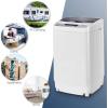Giantex Full-Automatic Washing Machine Portable Compact 1.34 Cu.ft Laundry Washer Spin with Drain Pump, 10 programs 8 Water Level Selections with LED Display 12 Lbs Capacity