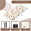 Giantex Japanese Floor Mattress, 4 Inch Futon Mattress w/Washable Cover & Storage Bag, Foldable Roll up Mattress Tatami Mat, Portable Sleeping Pad for Camping, Dormitory, Queen(Brown Bear)