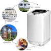 Giantex Portable Washing Machine, Full Automatic Washer and Dryer Combo, with Built-in Pump Drain 8 LBS Capacity Compact Laundry Washer Spin Dryer for Apartment RV Dorm