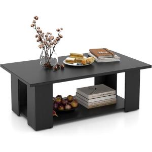 Giantex Rectangle Wood Center Table