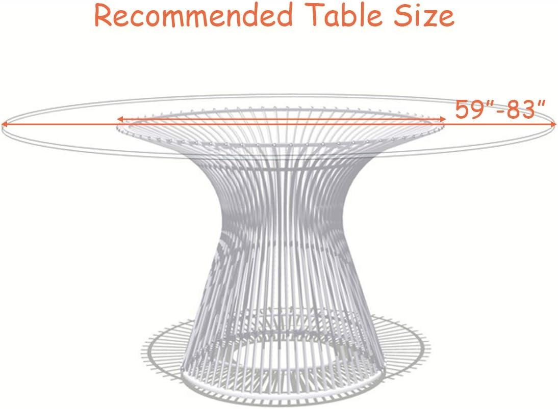 image:imageGiantex 10 Pcs Round White Tablecloth 90Inch Premium Polyester Table Cover Machine Washable Durable Table Cloths for Wedding Reception Restaurant Banquet Party White 90White