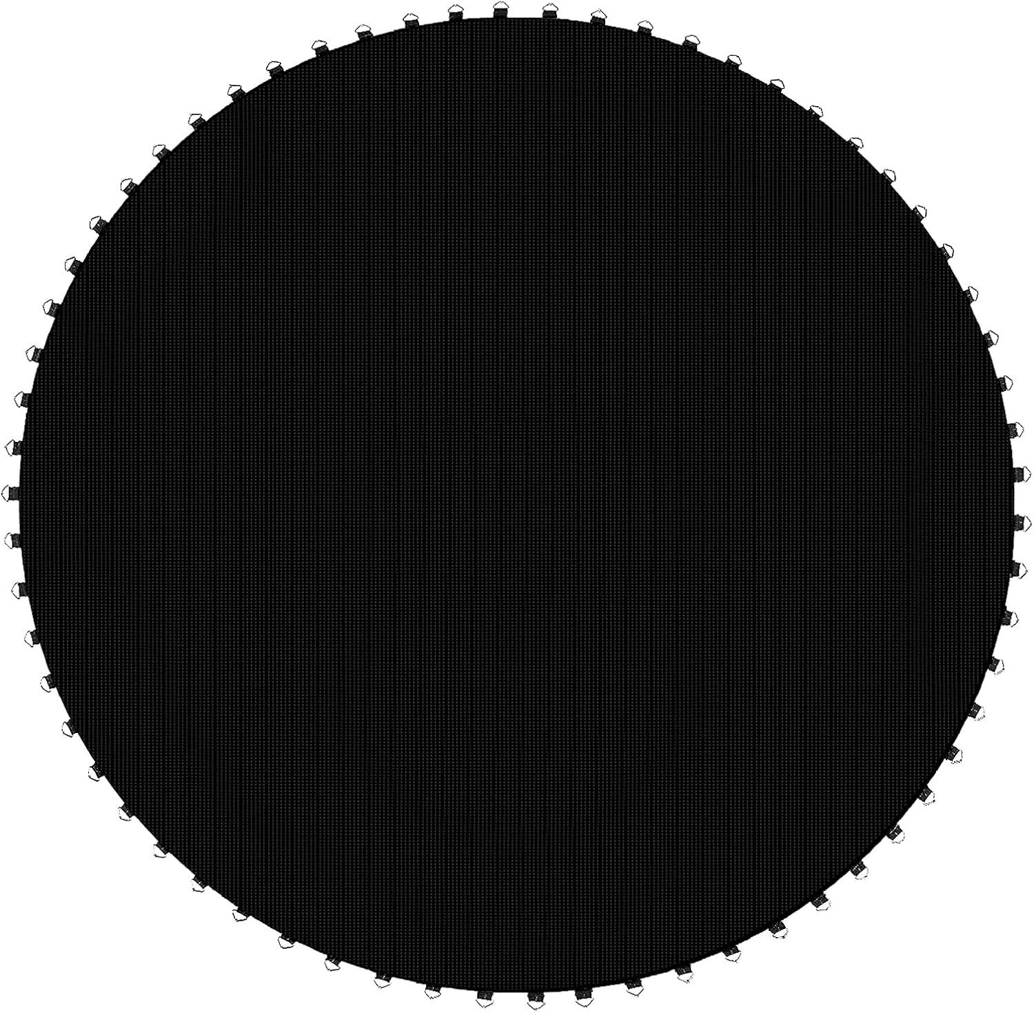 image:imageGiantex Replacement Trampoline Mat HighElastic PP WeatherResistant Mat Fits 8 10 12 14 16ft Round Frame Spring Not Included14Ft w 80 VHooks 55 Spring