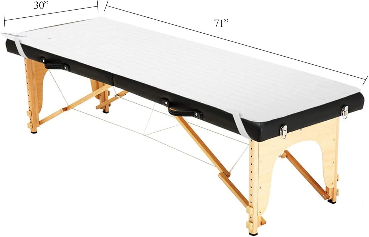 image:imageGiantex Standard Massage Table Warmer Heated Mattress Pad Spa Table Heating Pad with Three Heat Settings Auto Overheat Protection Fixed Elastic Bands Portable 71x30 Inch Electric Table Warmers71x30