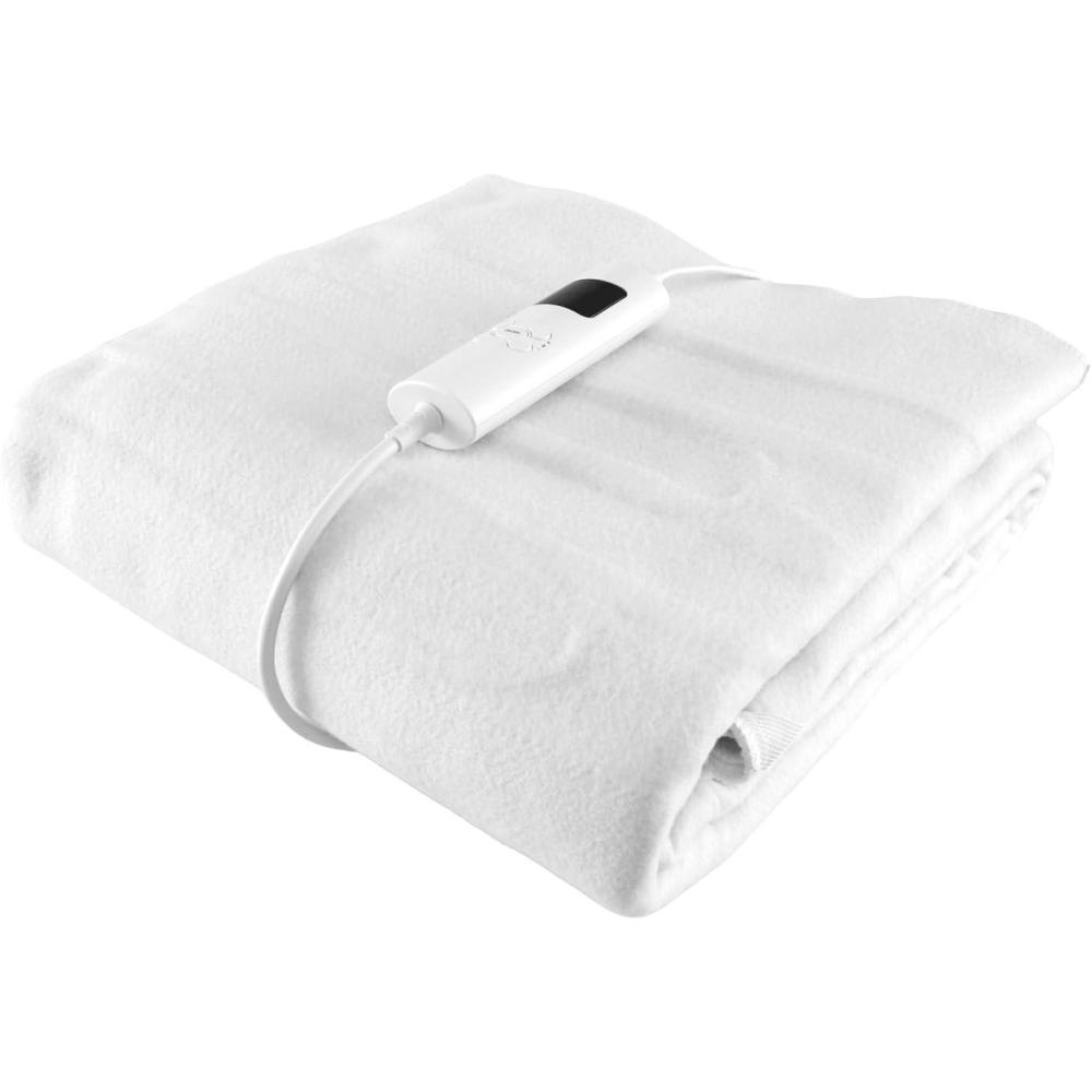 image:imageGiantex Heated Mattress Pad King Electric Mattress Cover wDual Control 9 Heat Settings 9H Timer Overheat Protection Heating Bed Toppers Fit up to 10 Deep Pocket Machine Washable Bed WarmerTwin