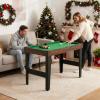 Giantex 10-in-1 Multi Game Table, Combo Game Table Set w/Hockey, Foosball Pool Ping-Pong Chess Cards Checkers Bowling, Shuffleboard, Backgammon, Adult Size Foosball Table for Game Room, Family(41.5″L x 24″W x 31.5″H)