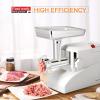 Giantex 2000 Watt Meat Grinder Electric 2.6 Hp Home Industrial Meat Grinder Sausage Maker Stuffer 3 Speed W/1 Stainless Steel Cutting Blade, 3 Cutting Plates and Sausage Tubes
