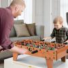Giantex 27″ Foosball Table, Easily Assemble Wooden Soccer Game Table Top w/Footballs, Indoor Table Soccer Set for Arcades, Game Room, Bars, Parties, Family Night