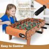 Giantex 27″ Foosball Table, Easily Assemble Wooden Soccer Game Table Top w/Footballs, Indoor Table Soccer Set for Arcades, Game Room, Bars, Parties, Family Night
