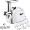 Giantex 2800W Electric Meat Grinder Sausage Stuffer Maker, Stainless Cutting Blade Plates, 3 Sausage Kit, Reverse, for Home Kitchen Commercial Using, 3.8 HP Meat Mincer Sausage Grinder