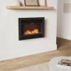 Giantex 28.5″ Electric Fireplace Insert, Wall Recessed/Mounted, Freestanding Fireplace with Remote Control, 3 Color Adjustable Flames, 2 Modes Heat, 8 H Timer, 5 Brightness Settings, 750/1500W Heater(28.5-inches)