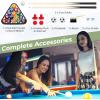 Giantex 3-in-1 Multi Game Table, 48 Inch Combination Game Tables with Foosball, Hockey, Billiards, Combo Game Table Set for Adults Kids Gifts Family Night Arcade Game Room