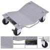 Giantex 4 PCS Wheel Dollies, 4 X 3″ Set Wheel Dollies, Vehicle Moving Tool, Car Auto Repair Tools, Gray