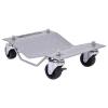 Giantex 4 PCS Wheel Dollies, 4 X 3″ Set Wheel Dollies, Vehicle Moving Tool, Car Auto Repair Tools, Gray