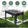 Giantex 48” Foosball Table, Wooden Soccer Table Game w/Footballs, Suit for 4 Players, Competition Size Table Football for Kids, Adults, Football Table for Game Room, Arcades