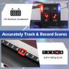 Giantex 54″ Air Hockey Table – Arcade Hockey Table Gaming Set w/LED Electronic Scoring & Lights, 2 Pucks, 2 Pushers, Powerful 12V Motor, Air Hockey Game Table for Kids Adults, Game Room, Home, Office