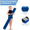 Giantex 7FT/8FT/9FT Balance Beam, Folding Gymnastics Beam w/Carry Handles, Floor Foam Gymnastics Equipment for Kids, Non Slip Rubber Base for Exercise, Practice & Professional Home Training(Blue)