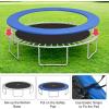 Giantex 8Ft 10Ft 12Ft 14Ft 15Ft 16Ft Trampoline Pad, Tear-Resistant Edge Cover Springs Protection Pad, All Weather Replacement Trampoline Safety Pad(Blue)