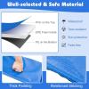Giantex 8Ft 10Ft 12Ft 14Ft 15Ft 16Ft Trampoline Pad, Tear-Resistant Edge Cover Springs Protection Pad, All Weather Replacement Trampoline Safety Pad(Blue)