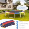 Giantex 8Ft 10Ft 12Ft 14Ft 15Ft 16Ft Trampoline Pad, Tear-Resistant Edge Cover Springs Protection Pad, All Weather Replacement Trampoline Safety Pad(Rainbow)