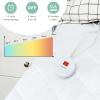 Giantex Heated Mattress Pad Queen Size, Electric Heated Mattress Cover w/ 10 Heat Setting, 8 Hours Auto Off, Timer Function, Dual Temperature Control, Premium Electric Bed Warmer Up to 15″ Deep Pocket(Queen)