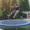 Giantex Replacement Trampoline Mat, High-Elastic PP Weather-Resistant Mat Fits 8 10 12 14 16ft Round Frame, Spring Not Included(10Ft w/ 54 V-Hooks 5.5” Spring)