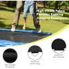 Giantex Replacement Trampoline Mat, High-Elastic PP Weather-Resistant Mat Fits 8 10 12 14 16ft Round Frame, Spring Not Included(12Ft w/ 72 V-Hooks 5.5” Spring)