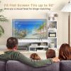 Giantex Small WhiteTV Stand for 32-50 Inch TV, L-Shaped Entertainment Center with Storage & 3 Tier Bookshelf, Wood Television Stands, Modern TV Console Table for Living Room, Bedroom