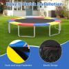 Giantex Trampoline Pad, 8ft 10ft 12ft 14ft 15ft 16ft Trampoline Replacement Safety Pad, No Holes for Pole, Waterproof Trampoline Accessories Spring Cover(Multicolor)