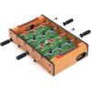 Giantex 20″ Foosball Table, Easily Assemble Wooden Mini Foosball Table Top w/Footballs, Soccer Table for Arcades, Game Room, Bars, Parties, Family Night