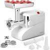 Giantex 2000 Watt Meat Grinder Electric 2.6 Hp Home Industrial Meat Grinder Sausage Maker Stuffer 3 Speed W/1 Stainless Steel Cutting Blade, 3 Cutting Plates and Sausage Tubes