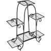 Giantex 7 Tiers Metal Plant Stand Flower Pots Holder, Plant Display Rack for Patio Garden Balcony Home, Indoor Outdoor Storage Shelf Decorative Planter Vertical Flowerpot Holder (7 Tier)(6 Tier)