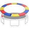 Giantex Trampoline Pad, 8ft 10ft 12ft 14ft 15ft 16ft Trampoline Replacement Safety Pad, No Holes for Pole, Waterproof Trampoline Accessories Spring Cover(Multicolor)