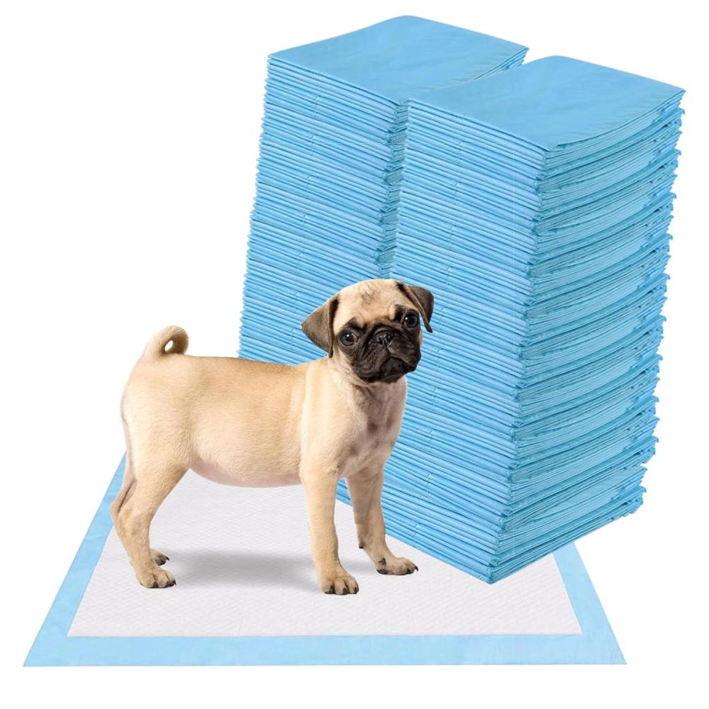 image:imageGiantex Puppy Pee Pads 200 Count 24x24 Dog Potty Pads Powerful Absorbency 5Layer Design LeakProof Disposable Pet Piddle Training Pad for Dogs Doggie Cats Rabbits24x24