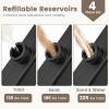 Giantex 284 lbs Fillable Offset Patio Umbrella Base, 4PCS Umbrella Stand Water Sand Weight for Cantilever Umbrella, 4 Connecting Pins, Easy-Filling Spouts, Outdoor Market Umbrella Holder for Garden(225.0 Pounds)