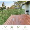 Giantex 3PCS Expandable Artificial Hedges Faux Ivy Leaves Fence, Stretchable Artificial Ivy Privacy Fence Screen Decorative Trellis for Backdrop Outdoor Garden Porch Patio Home Decorations