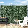 Giantex 4PCS Artificial Ivy Privacy Fence Screen, 118″ x 39.4″ Artificial Hedges Fence Faux Ivy Vine Greenery Wall, Outdoor Privacy Fence Covering for Yard Garden Patio Decoration, Dark Green)(Dark Green)