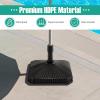 Giantex 75lbs Fillable Umbrella Base, 20 inch Water and Sand Filled Umbrella Stand, Fit 1.5″-1.9″ Umbrella Pole, HDPE Weighted Market Table Umbrella Holder for Outdoor Deck Garden Poolside(44.0 Pounds)