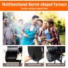 Giantex BBQ Grill Charcoal Barbecue Grill Outdoor Pit Patio Backyard Home Meat Cooker Smoker with Offset Smoker