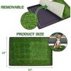 Giantex Dog Puppy Pet Potty Pad, Home Training Toilet Pad, Grass Surface Portable Dog Mat Turf Patch Bathroom Indoor Outdoor (30″x20″)
