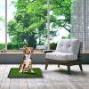 Giantex Dog Puppy Pet Potty Pad, Home Training Toilet Pad, Grass Surface Portable Dog Mat Turf Patch Bathroom Indoor Outdoor (30″x20″)