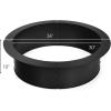 Giantex Fire Ring Heavy Duty Thick Solid Steel Fire Pit Liner 36-Inch Outer/30-Inch Inner Diameter, DIY Fire Pit Rim Above or In-Ground for Outdoor, Patio, Backyard