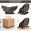 Giantex Full Body Massage Chair, Electric Recliner Chair with SL Track, Air Bag, Zero-Gravity, Back Heater, Foot Roller, Bluetooth, Shoulder Detector, 8 Auto Modes, Free Indoor Delivery